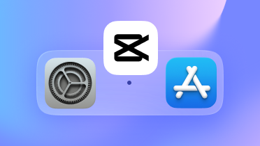 CapCut desktop-app interface